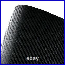 4D Premium Matte Carbon Fiber Vinyl Film Wrap Bubble Free Air Release Decal