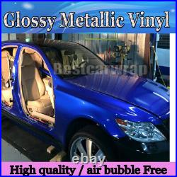 Candy Metallic high Gloss Vinyl Car Wrap Sticker Decal For Hood Roof Air Release