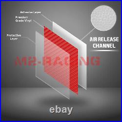Chrome Black Dark Car Vinyl Wrap Sticker Decal Sheet DIY Air Release Bubble Free