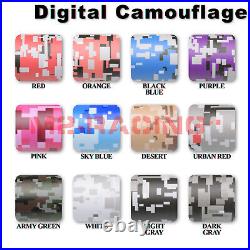 Digital Camouflage Camo Desert Vinyl Sticker Wrap Decal Film Air Release