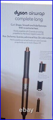 Dyson 400714-01 Airwrap Multi-styler Complete Long Silver/Copper BN Open Box