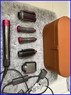 Dyson Airwrap Complete Curling Iron 5 Accessories Set Red