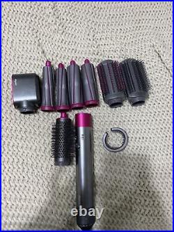Dyson Airwrap Complete Curling Iron 8 Accessories Set Pink