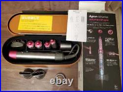 Dyson Airwrap Complete HS01COMP Hair styler Nickel Fuchsia COPPER 100V USED