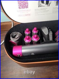 Dyson Airwrap Complete Hair Styler Fuchsia Pink All Accessories Included
