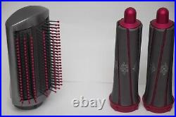 Dyson Airwrap Complete Hair styler Nickel Fuchsia HS01COMPFN / 100V used