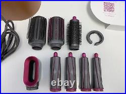 Dyson Airwrap Complete Kit Hair Multi Styler Nickel/Fuchsia Storage Box Set