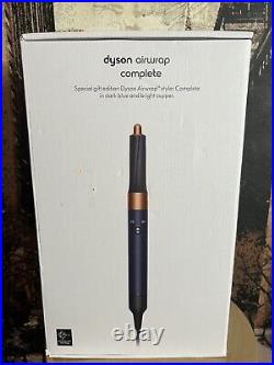 Dyson Airwrap Complete Styler Dark Blue Bright Copper SPECIAL GIFT EDITION