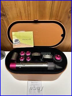 Dyson Airwrap Complete Used In Good Condition Styler Curling Nickel Fuchsia