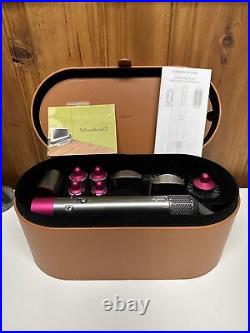 Dyson Airwrap Complete Used In Good Condition Styler Curling Nickel Fuchsia