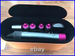 Dyson Airwrap HS01 Complete Styler Hair Styling Set Fuschia Color Pink Used JPN