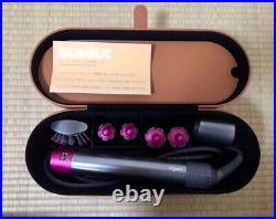 Dyson Airwrap HS01 Hair Styler Volume Shape Pink fuchsia ladies iron dryer F/S