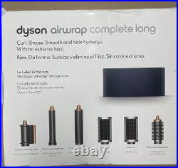 Dyson Airwrap Multi Styler Complete Long Nickel/Copper Latest Model- New