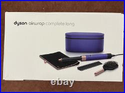 Dyson Airwrap Special Edition Long Vinca Blue + Rose withBag 2nd Gen