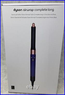 Dyson Airwrap Special Edition Long Vinca Blue + Rose withBag New / Open Box