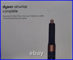 Dyson Airwrap Styler Gift Edition Dark Blue And Copper New Open Box