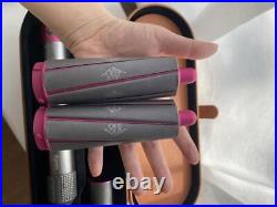 Dyson Airwrap Volume+Shape HS01 Hair Styler Curling Nickel Fuchsia Tested Japan