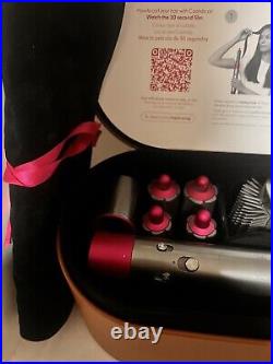 Dyson HS01 Airwrap Complete Multi Styler Fuchsia (310733-01) With Long Barrels