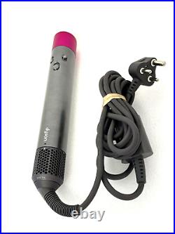 Dyson HS01 Airwrap Hair Styler ONLY Fuchsia/Nickel 220V Type D, Wand Only