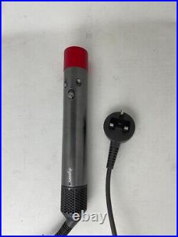 Dyson HS01 Airwrap Hair Styler ONLY Red/Nickel 220V Type G Plug IL/RT6-1