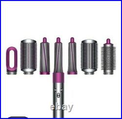 Dyson Hair dryer Multi Styler Airwrap complete HS01COMPFN Pink Silver Color