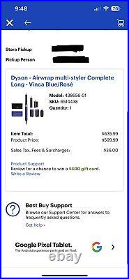 Dyson Multi Styler 1.6 Multi Styler Blue (438656-01)