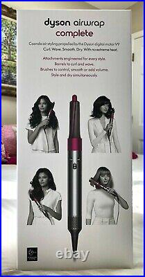 NEW Dyson Airwrap Complete Styler Nickel Fuschia FREE 2 DAY SHIPPING
