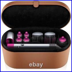 NEW Dyson Hair dryer Multi Styler Airwrap complete HS01COMPFN Pink Silver