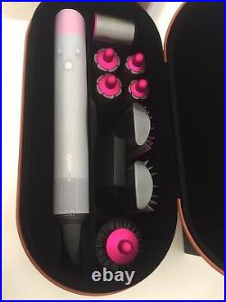 New Dy? On Airwrap Complete Styler Set Straightener Curler All Hairstyles Fuchsia