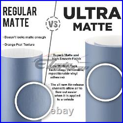 Premium Ultra Matte Flat Nardo Gray Car Auto Vinyl Wrap Sticker Decal Sheet Film